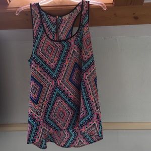 Bright Pattern Tank Top